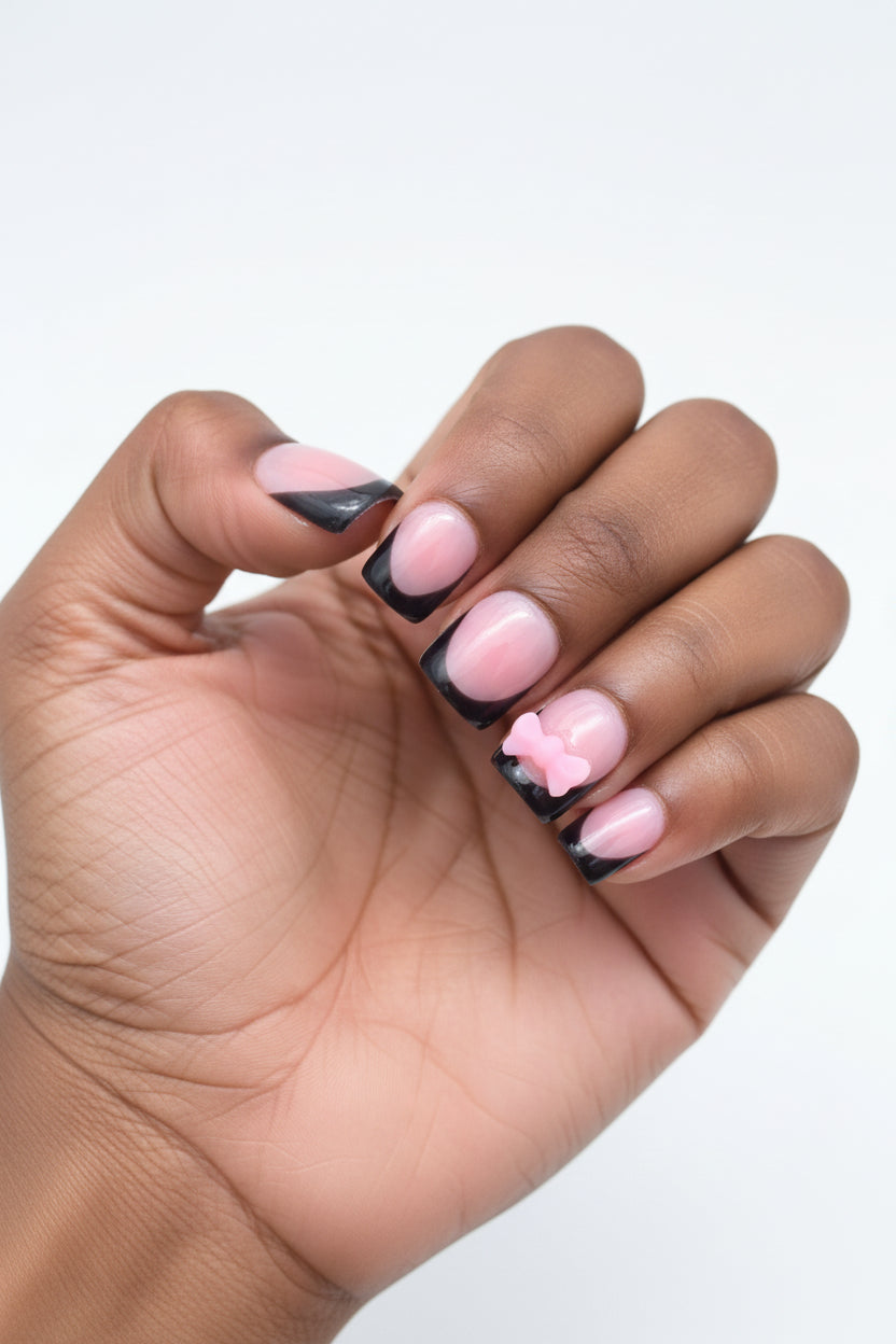 Noire French tips